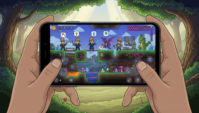 Terraria za telefon Terraria za telefon